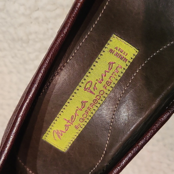 Vintage Y2K Materia Prima Goffredo Fantini Luxury Leather Women's Shoes / Sz 6 - Picture 16 of 17